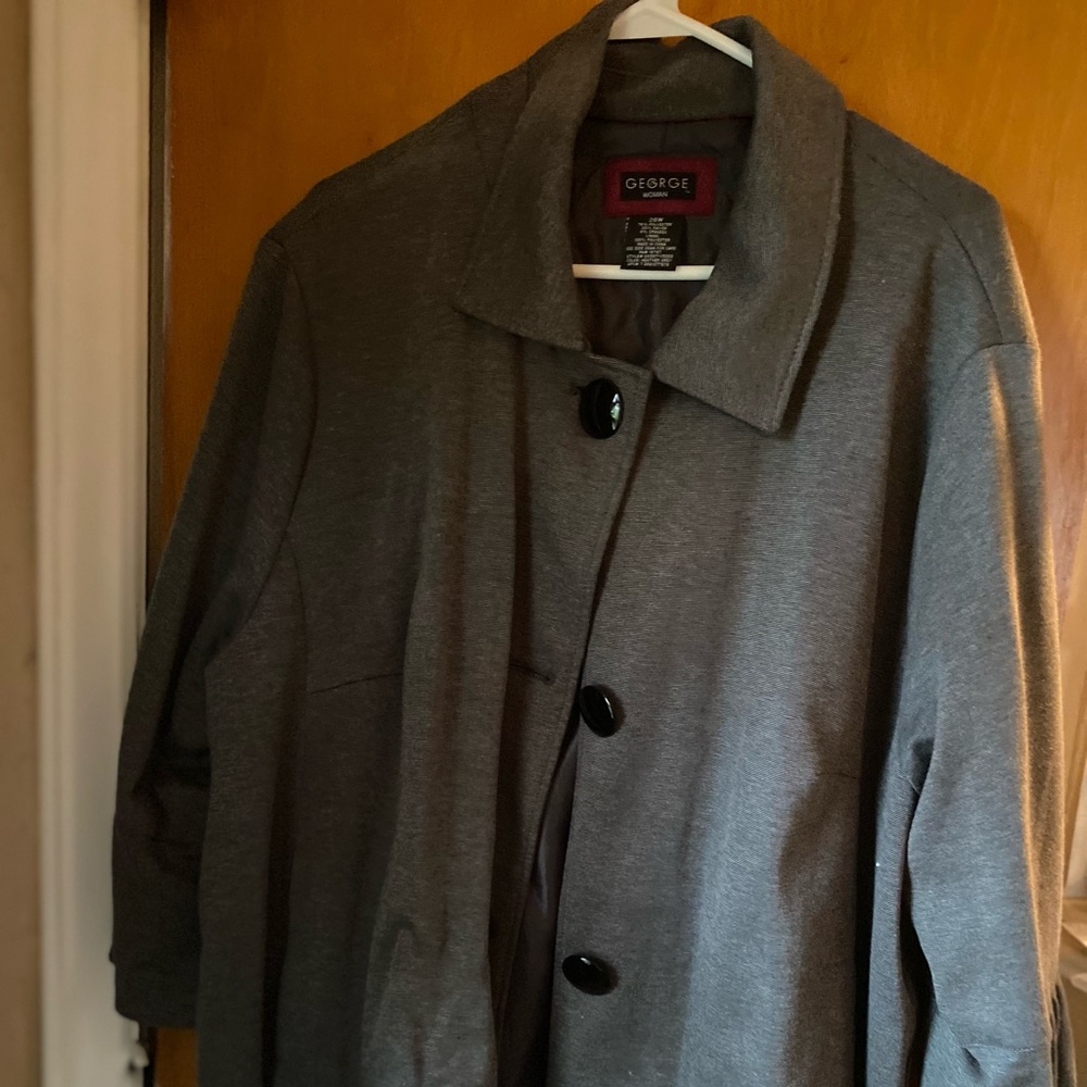 Grey Button Up Jacket. - image 3